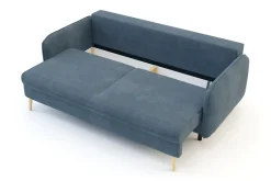 Sofa szara VAMOS nóżki buk