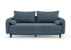 Sofa szara VAMOS nóżki czarne