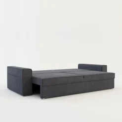 Sofa szara z kieszenią LOLLY