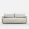Sofa sztruksowa jasnobeżowa SORRENTO NEW