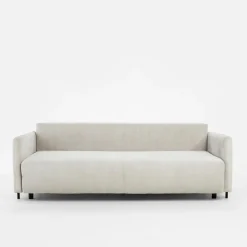 Sofa sztruksowa jasnobeżowa SORRENTO NEW