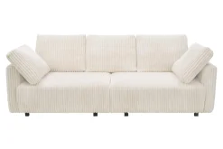 Sofa sztruksowa kremowa ESPANIA