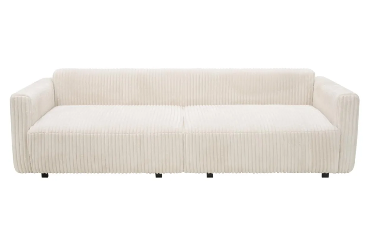 Sofa sztruksowa kremowa ESPANIA