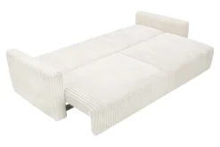 Sofa sztruksowa kremowa ESPANIA