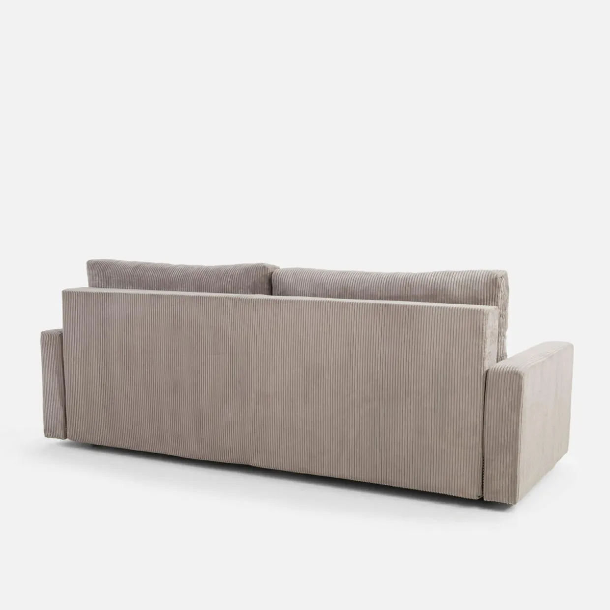 Sofa sztruksowa szara DIEGO