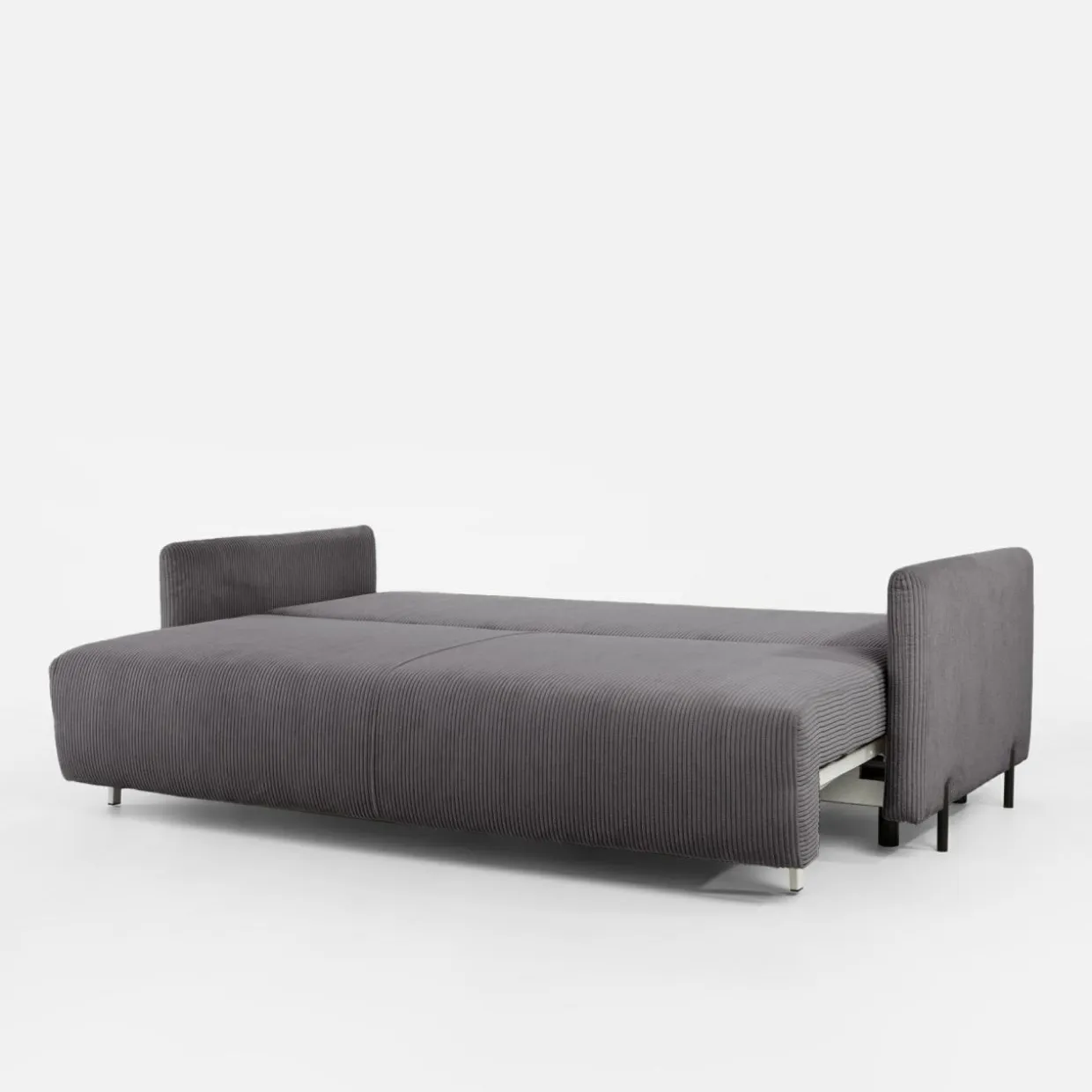 Sofa sztruksowa szara SORRENTO NEW