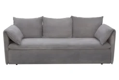 Sofa sztruksowa szara SUNNY