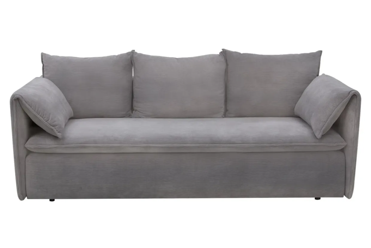 Sofa sztruksowa szara SUNNY