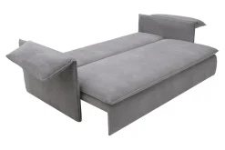 Sofa sztruksowa szara SUNNY