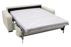 Sofa sztruksowa z materacem OMBRE