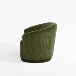 Sofa sztruksowa zielona SNUGLA