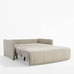 Sofa trzyosobowa szara BRIG