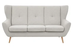 Sofa uszak boucle kremowa MOREN