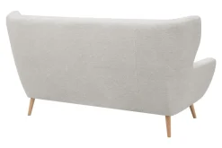 Sofa uszak boucle kremowa MOREN