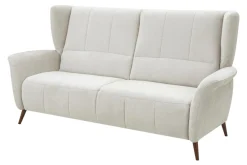 Sofa uszak na wysokich nogach kremowa BEO