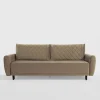 Sofa welurowa beżowa ROMA