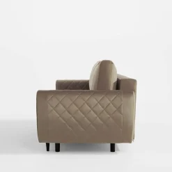 Sofa welurowa beżowa ROMA
