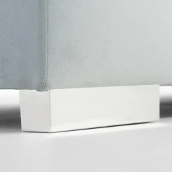 Sofa welurowa błękitna LILI