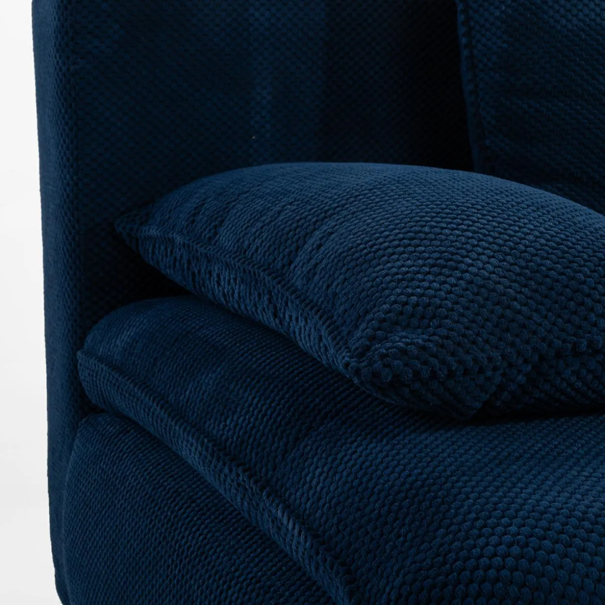 Sofa welurowa granatowa VERDE