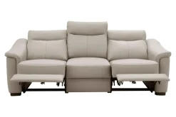 Sofa z funkcją relaks beżowa BARCELONA