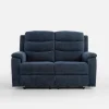 Sofa z funkcją relaks niebieska ZATRI
