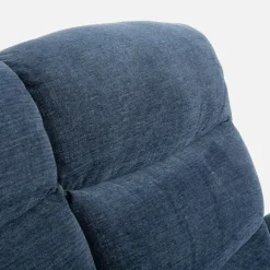 Sofa z funkcją relaks niebieska ZATRI