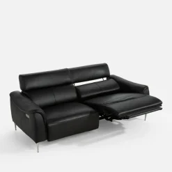Sofa z funkcją relaks skórzana MILANO
