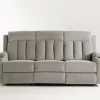 Sofa z funkcją relaks szara KAVERNO
