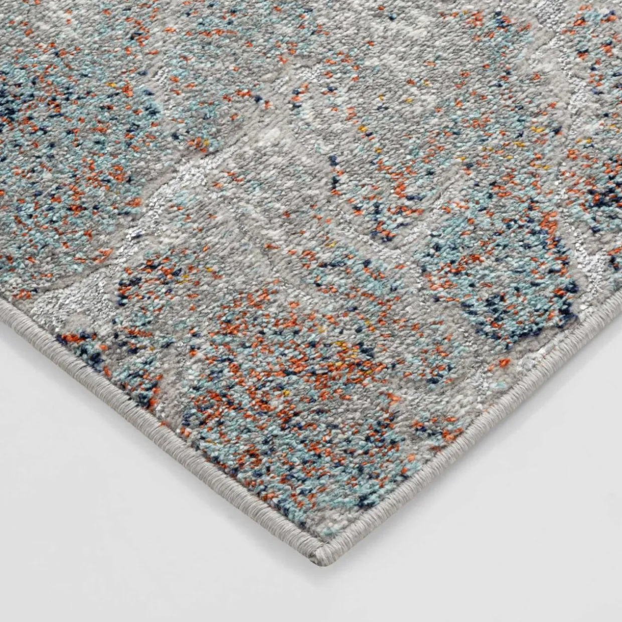 Srebrny dywan retro ADALYA, 160x230 cm