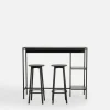 Stół barowy z 2 krzesłami LAYNAR