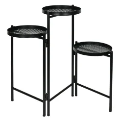 Stojak kwietnik czarny 50 cm