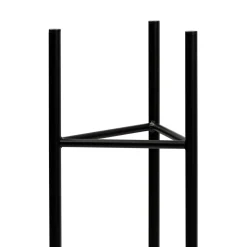 Stojak metalowy na donicę czarny SENS 75 cm