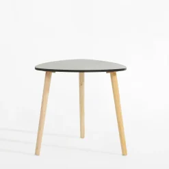 Stolik kawowy trójnóg czarny 46 cm
