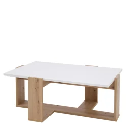 Stolik kawowy z białym blatem COFFEE TABLES