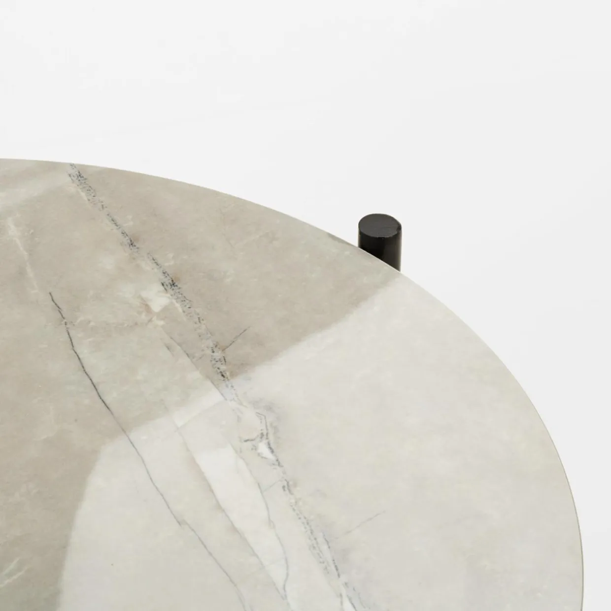 Stolik z ceramicznym blatem SUNEMTI 50 cm