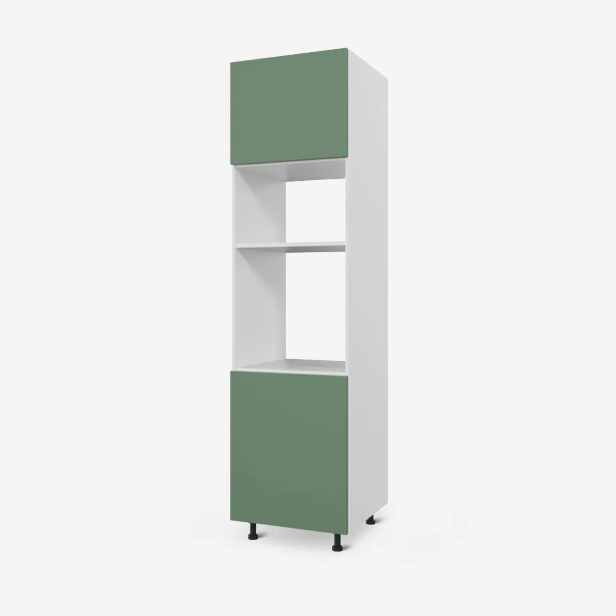 Słupek na piekarnik i mikrofalę BASIC PLUS BP/D60SPM-220 smoke green