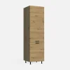 Słupek pod lodówkę MILENA M/D60SL dąb artisan