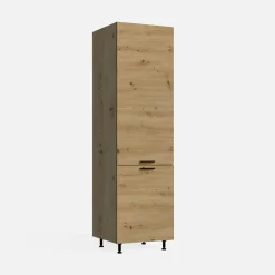Słupek pod lodówkę MILENA M/D60SL dąb artisan