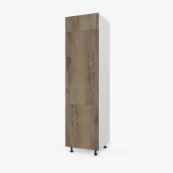 Słupek pod lodówkę wysoki BASIC PLUS BP/D60SL-220 dark rockfort hickory