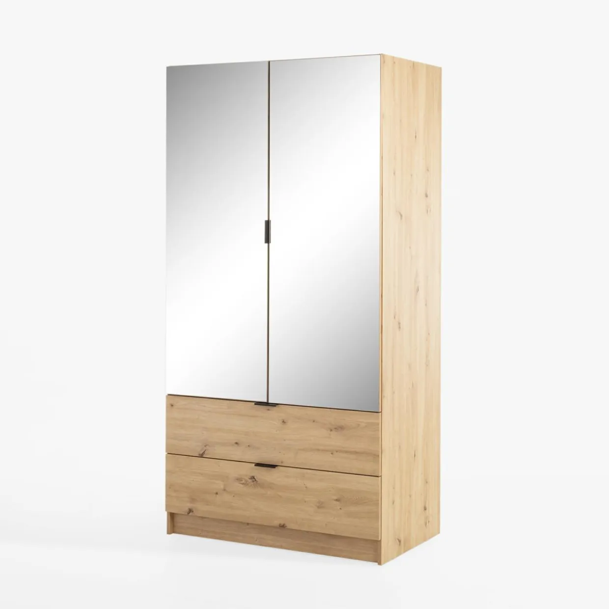 Szafa 2-drzwiowa z lustrem MAXI 100 cm