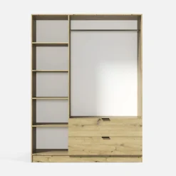 Szafa 3-drzwiowa z lustrem MAXI 150 cm