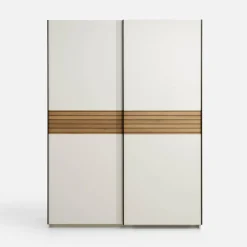 Szafa przesuwna biała METROPOLITAN 150 cm