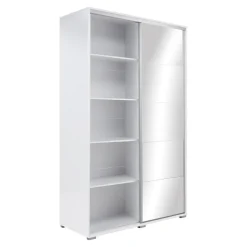 Szafa przesuwna biała ONTARIO 150 cm