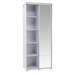 Szafa przesuwna biała ONTARIO 100 cm