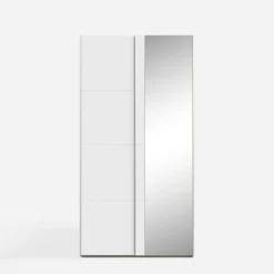 Szafa przesuwna z lustrem FITIO mat 120 cm