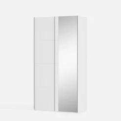 Szafa przesuwna z lustrem FITIO mat 120 cm