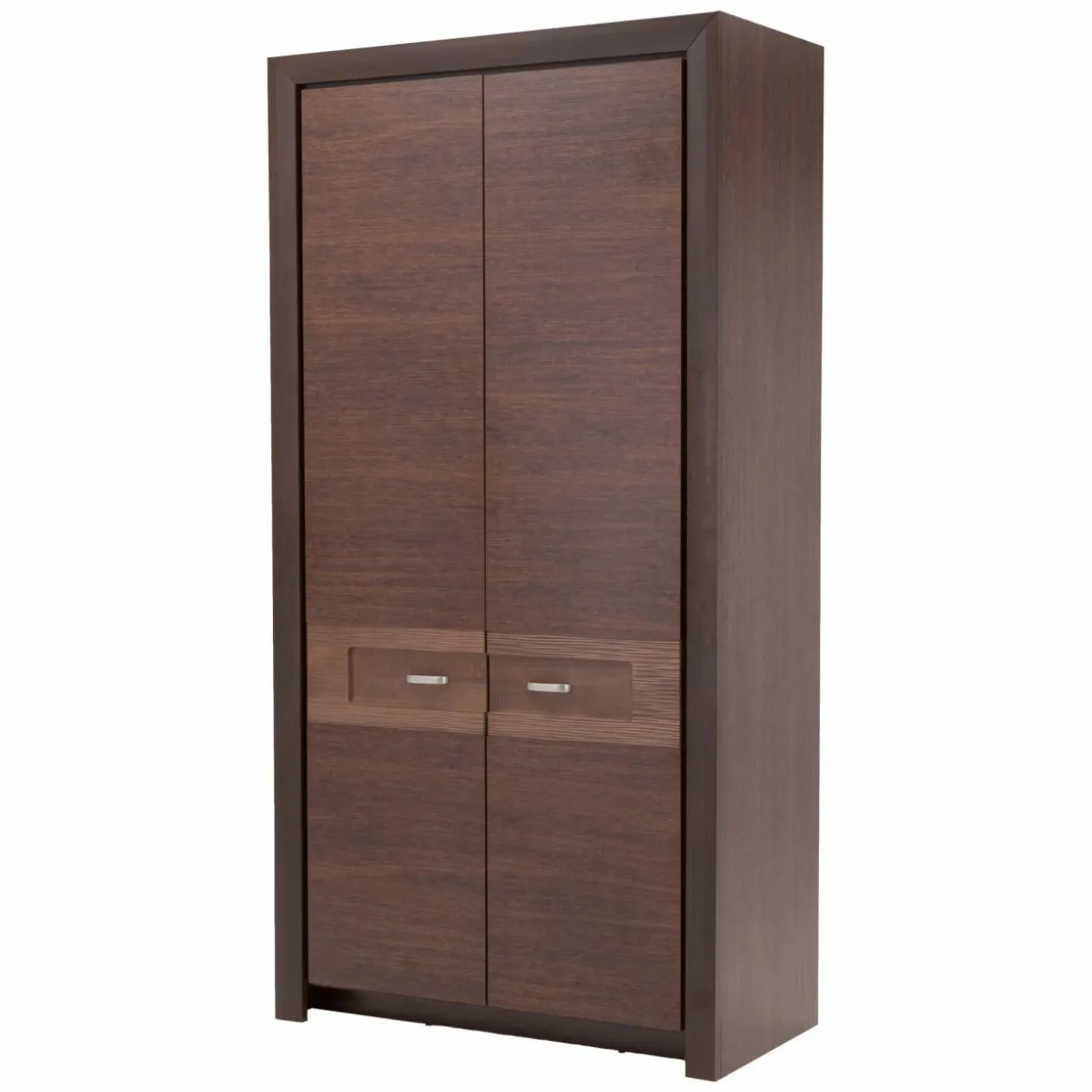 Szafa z drążkiem ciemny brąz 98 cm PARIS