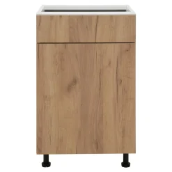Szafka dolna BASIC PLUS BP/D50S1 dąb craft złoty