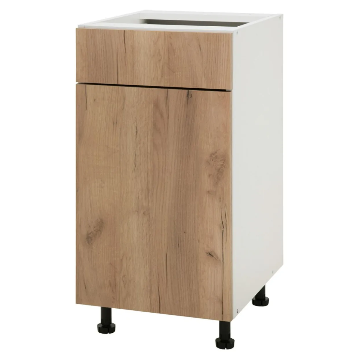 Szafka dolna BASIC PLUS BP/D40S1 dąb craft złoty