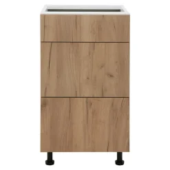 Szafka dolna BASIC PLUS BP/D45S3 dąb craft złoty